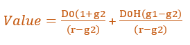 h formula