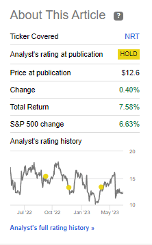 Seeking Alpha NRT