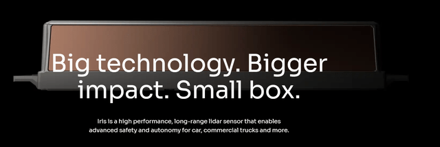 Luminar Iris LiDAR